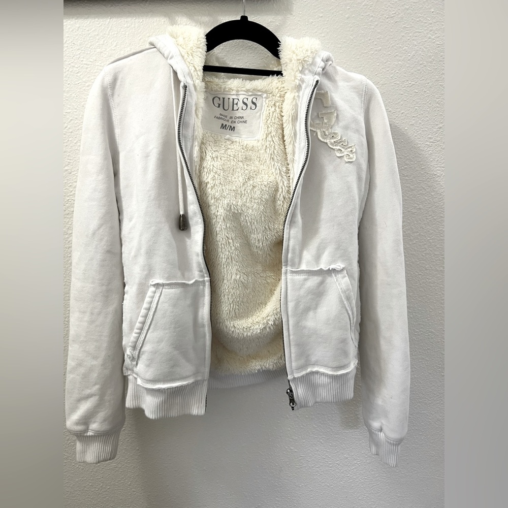 Guess Zip Up Hoodie